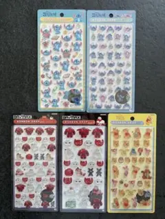 ボンボンドロップシール　ディズニー　ミニ　5枚　正規品