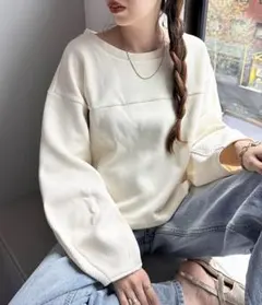 オーバーサイズ スウェット