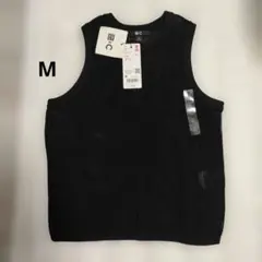 UNIQLO:C　メッシュクルーネックセーター　ノースリーブ