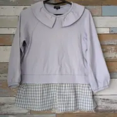 GREEN LABEL RELAXING 長袖カットソー　130　長袖　トップス