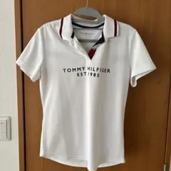 TOMMY HILFIGER ポロシャツ L ホワイト