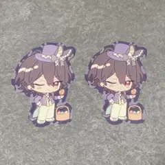 朔間零 アニカフェ ステッカー 2枚セット