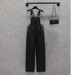 大きいサイズ レディース サロペット　パンツ　オーバーオール　 新品 デニム