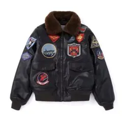 トップガン マーヴェリック レザー G-1 フライトジャケット XL 黒 本革