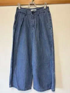 SOMETHING EDWIN SN755 デニム ガウチョパンツ Sのサムネイル