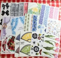 ❤️断捨離SALE　海外作家装飾ステッカーセット