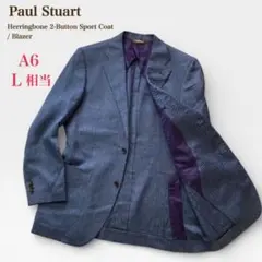 美品　ポールスチュアート ヘリンボーン テーラードジャケット 2ボタン A6