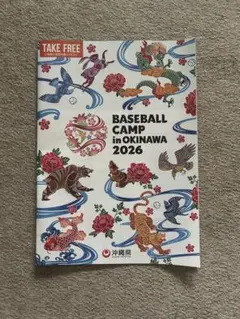BASEBALL CAMP in OKINAWA 2026 パンフレット 沖縄県 - メルカリ