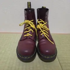 Dr.Martens 8ホール ブーツ 11821 チェリーレッド 23.5