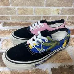 VANS BEAMS スリッポン ブラック/フラワー 90年代 - メルカリ