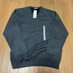 GU ファインゲージ　Vネックセーター(長袖)CL +E