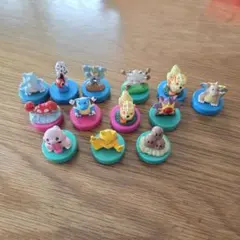 平成レトロ】ポケモンスタンプフィギュアセット - メルカリ
