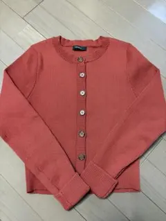 【美品値下中】FOREVER 21 コンパクトカーディガン S テラコッタのサムネイル
