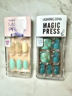 【新品】ダッシングディバ ハンド フット ネイルチップ 2点セット