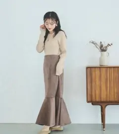 低身長 ロングスカート