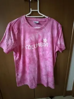 Columbia ピンク タイダイ Tシャツ Mのサムネイル