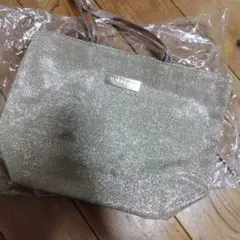 新品未使用　アンテプリマ　ミスト　ラメ　トートバッグ　シャンパンゴールド