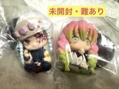 難あり】 宇髄天元　甘露寺蜜璃　すわらせ隊3 鬼滅の刃　フィギュア　ガチャガチャ