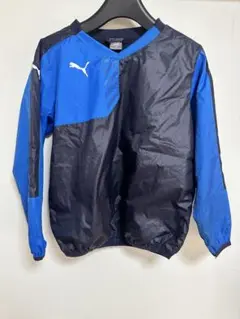 PUMA ウィンドブレーカー 中綿ピステ青・黒　130