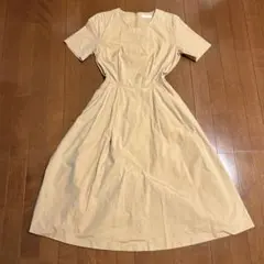 Burberrys ベージュ 半袖 ワンピース