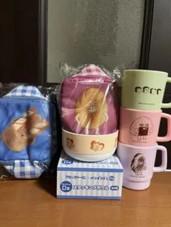 パンどろぼう　ブロッコリーくじ　ポーチ　スタッキングボウル