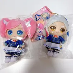 おすわりボールチェーンマスコット ぬいぐるみ まどか 凛