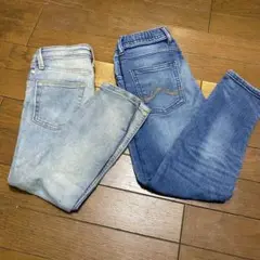 H&M デニムパンツ 2点セット