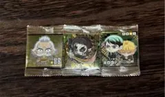 鬼滅の刃 ウエハース 獪岳 他3枚セット