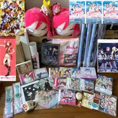 ほぼタグ付き ラブライブ ハイパー メガ ジャンボ ぬいぐるみ まとめ売り 6体 ラブライブ μ's ハイパージャンボ寝そべりぬいぐるみ メガ