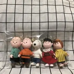 レトロ可愛い♡U.F.S社製スヌーピーフィギュア5体セット