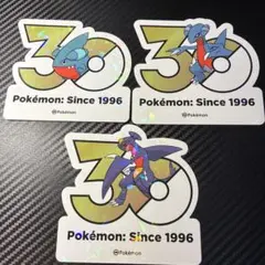 レシラム　ゼクロム　ポケモン　ポップアップ　３０周年記念 ランダムステッカー レシラム ゼクロム ポケモン ポップアップ 30周年記念 ランダム