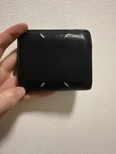 Maison Margiela ブラック 二つ折り財布