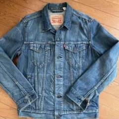 Levi's リーバイスデニムジャケット　M寸 人気のメキシコ製 (深黒緑色)