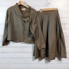 セットアップ　ジャケット　スカート　セット　　秋冬　Mサイズ　/1336