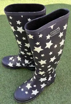 Lostlands 星柄 長靴 23.5cm(37)