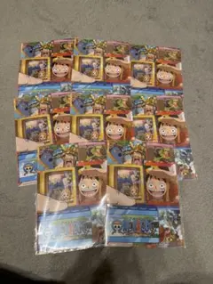 【8枚セット】コープデリ　ワンピース　クリアファイル　A5 非売品