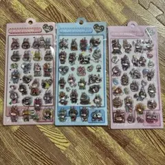 ラブブ3Dリリーフシール 3枚セット