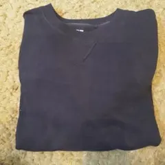 UNIQLO 黒 トレーナー M