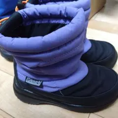 Coleman スノーブーツ 19cm 紫色