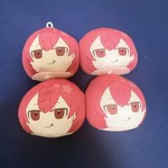 あんスタ Knights 朱桜司 にぎにぎ マスコット おまんじゅう 4点セット