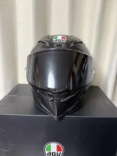 AGV PISTA GP RR IRIDIUM CARBON 保護フイルム等済