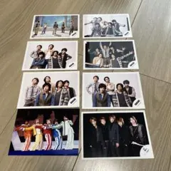 嵐 集合 ライブ 公式写真 8枚 まとめ売り 旧嵐ロゴあり