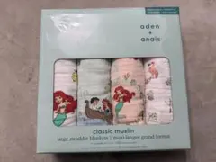 エイデンアンドアネイ　アリエル　ディズニー　おくるみ　4枚　セット