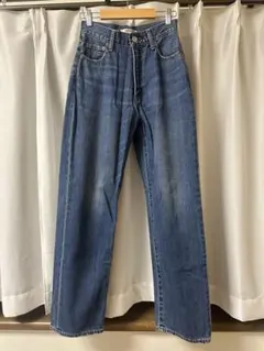 MOUSSY ストレートデニム ブルー