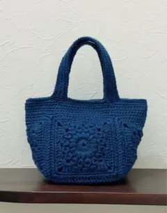 グラニーバッグ かぎ針モチーフ編みバック ハンドメイド