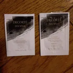 コスメデコルテ　ゼンウェア　リキッドファンデ　C23 サンプル　２袋