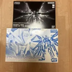 RG ストライクフリーダムガンダム チタニウムフィニッシュ 拡張エフェクト