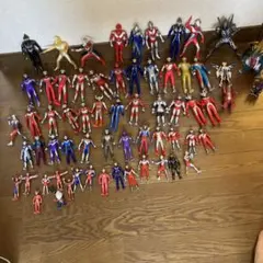 ウルトラマン ソフビ 怪獣　怪人 まとめ売り　64体