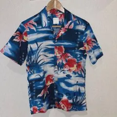 Sandro Goldfish Koi Camp Collar Shirt XSのサムネイル