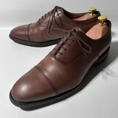 極美品　REGAL リーガル　ストレートチップ　ビジネスシューズ　ダークブラウン